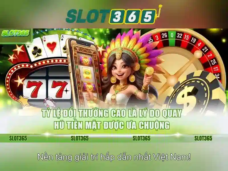 Slot365 là nền tảng chơi slot trực tuyến đỉnh cao Go88